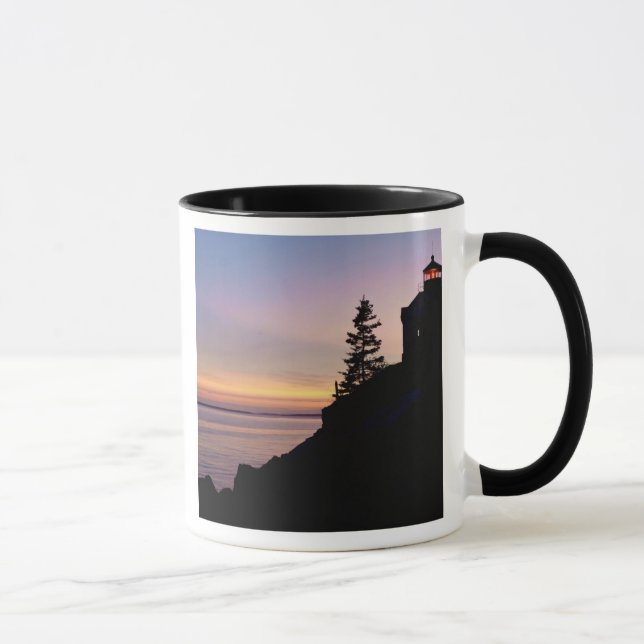 Bass Harbor fyr på Mt. Desert Island, Mugg (Höger)