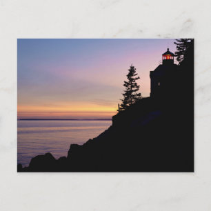 Bass Harbor fyr på Mt. Desert Island, Vykort