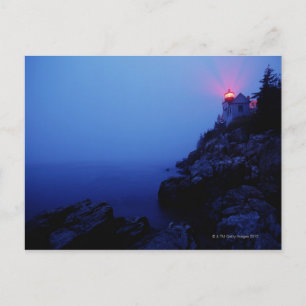 Bass Harbour Head Light, Mount Desert Island Vykort