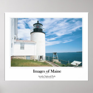 Bass Harbour Head Light Poster