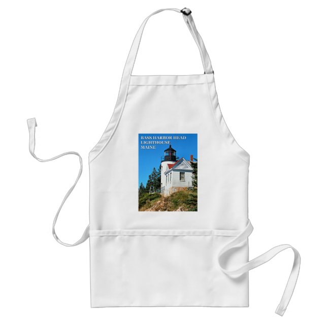 Bass Harbour Head Lighthouse, Maine Cooking Apron Förkläde (Framsidan)