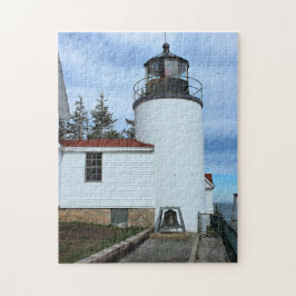 Bass Harbour Head Lighthouse, Maine Jigszle Puzzle Pussel