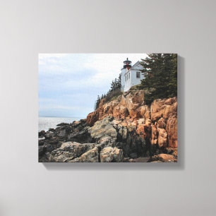 Bass Harbour Head Lighthouse, Maine Kanvastryck