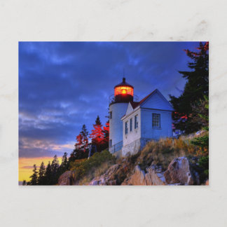 Bass Harbour Lighthouse, Maine Vykort