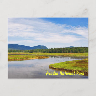 Bass Harbour Marsh vycard Vykort