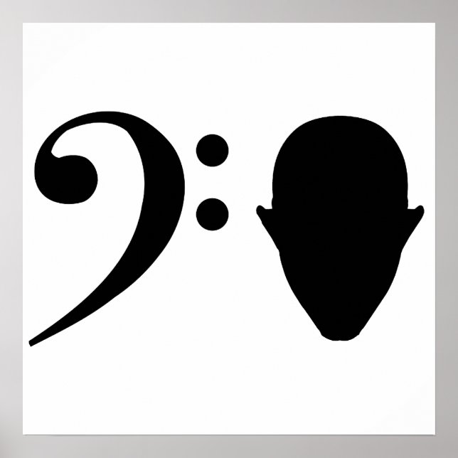 Bass Head Poster (Framsidan)