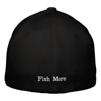Bass Man Fish More Baseball Hat Broderad Keps