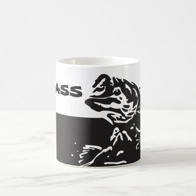Bass Mugg ~ Classic White Mugg (Center)