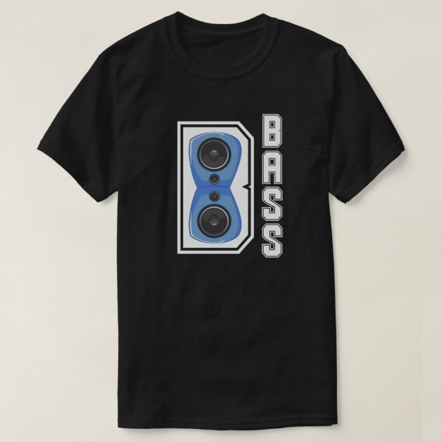 Bass Music T Shirt (Design framsida)