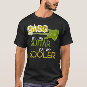 Bass Musician Gift Rock musik Bass Guitar T Shirt