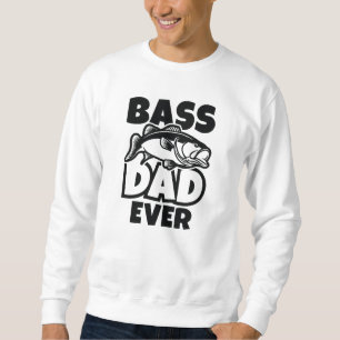 Bass Pappa nånsin Lång Ärmad Tröja
