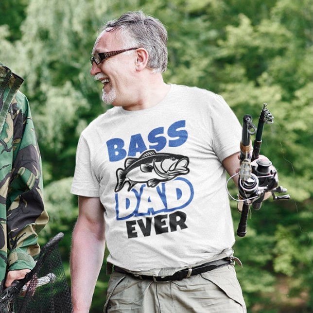 Bass Pappa nånsin T Shirt (bass dad ever)