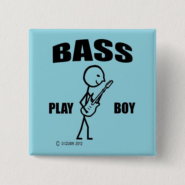 Bass Play Boy Knapp (Framsida)