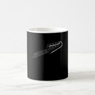 Bass Player Bass Guitar Musical Design Kaffemugg