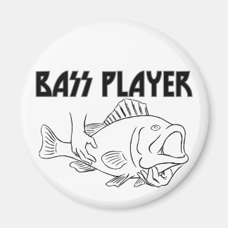 Bass Player Magnet