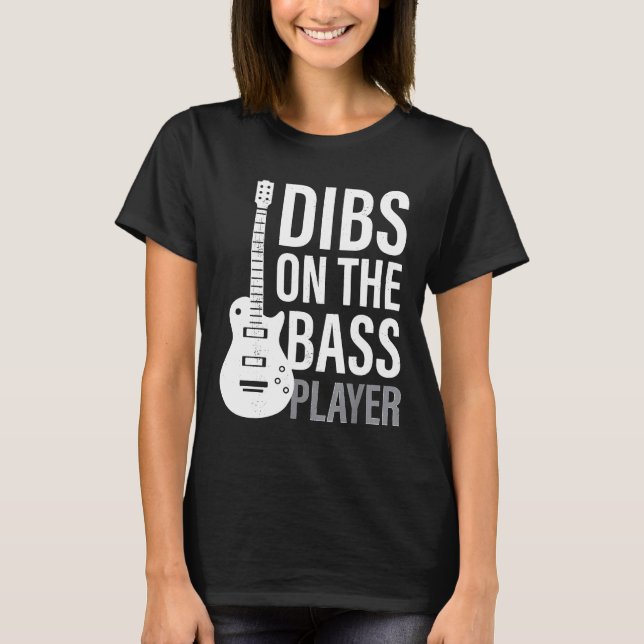 Bass Player-Make-frun... T Shirt (Framsida)