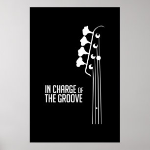 Bass Player med ansvar för Groove Poster