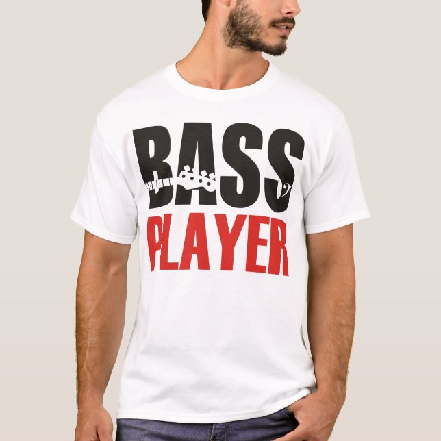 Bass Player T-shirt (Framsida)