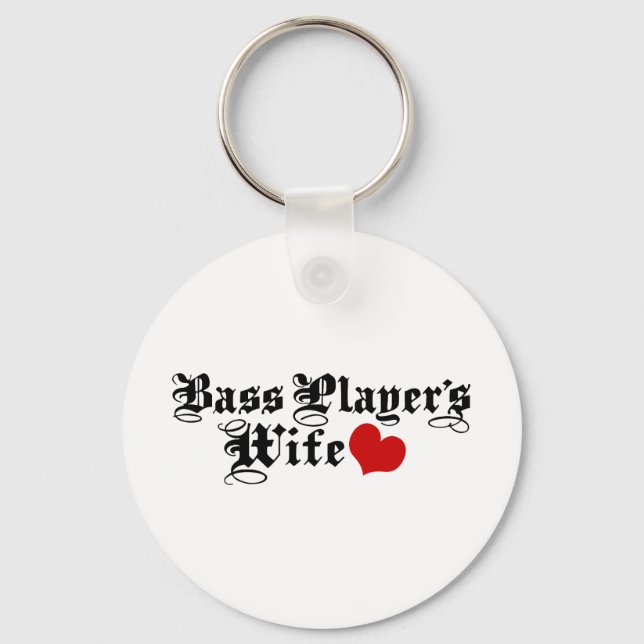 Bass Players fru Nyckelring (Framsida)