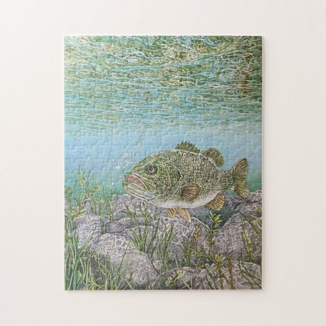 Bass Puzzle Pussel (Vertikal)