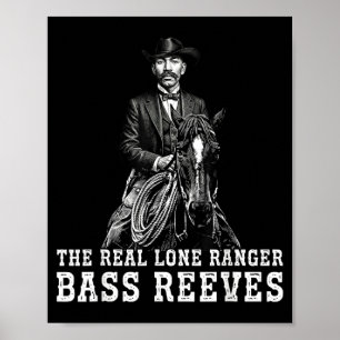 Bass Reeves Den Riktiga Ensamma Ryttaren Western S Poster