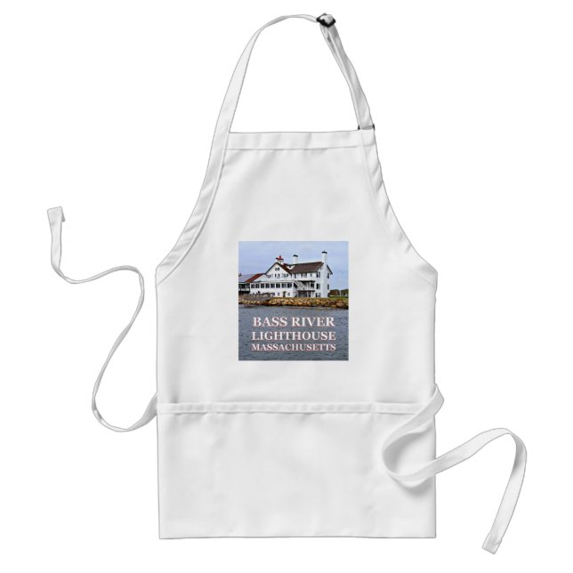 Bass River Lighthouse, Massachusetts Cooking Apron Förkläde (Framsidan)