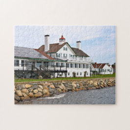 Bass River Lighthouse, Massachusetts Jigszle Puzzl Pussel