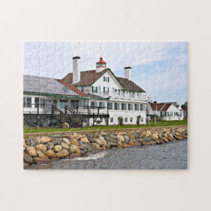 Bass River Lighthouse, Massachusetts Jigszle Puzzl Pussel