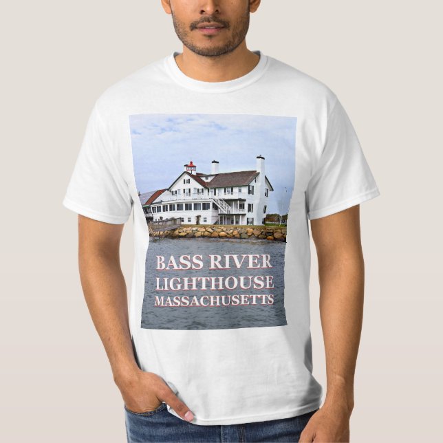 Bass River Lighthouse, Massachusetts T-Shirt (Framsida)