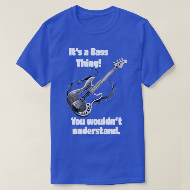 Bass Sak T Shirt (Design framsida)