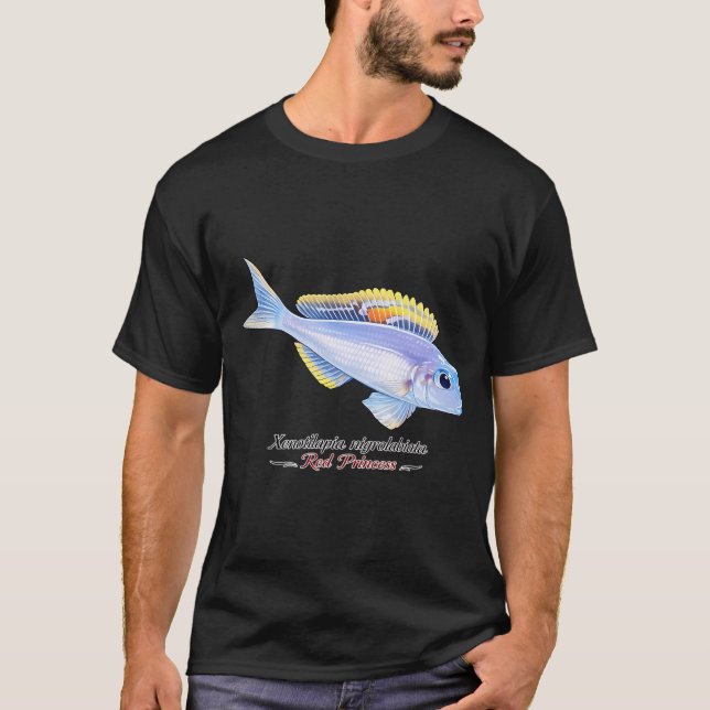 Bass säljbara fiskar t shirt (Framsida)