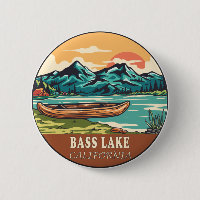 Bass Sjö California Boating FishEmblem