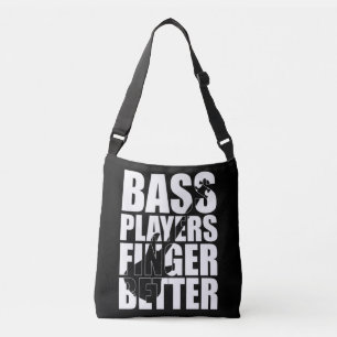 Bass-spelare finger bättre axelväska