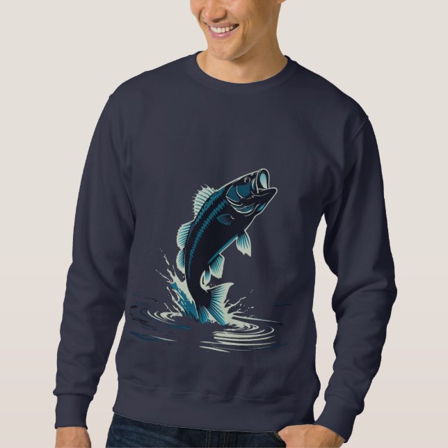 Bass Splash Sweatshirt (Framsida)