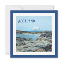 Bass Sten, North Berwick, Scotland liggande art