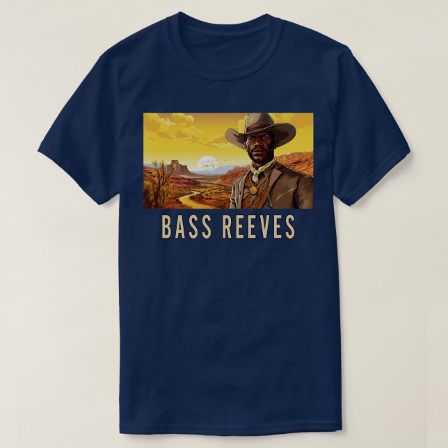 Bass tar bort den reella ensamstående Skogsvaktarn T Shirt (Design framsida)