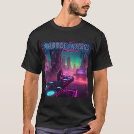 Bass Techno Trance Raves DJ Graphic - Futur Vibes T Shirt