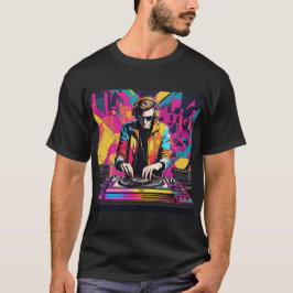Bass Techno Trance Raves DJ Graphic T Shirt