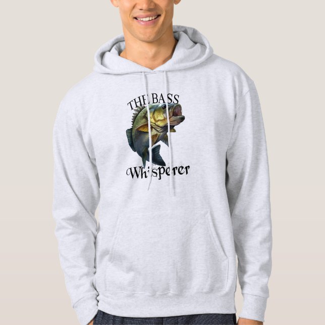 Bass Whisperer Light Hoodie (Framsida)