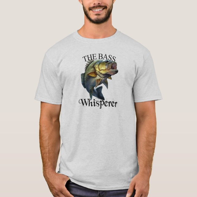 Bass Whisperer Light T-Shirt (Framsida)