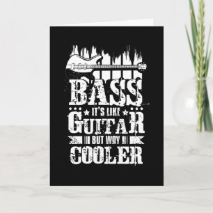 Bassa som Guitar, men som kylare Kort