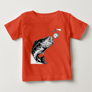 Bassanfallande spinnerbait tee shirt