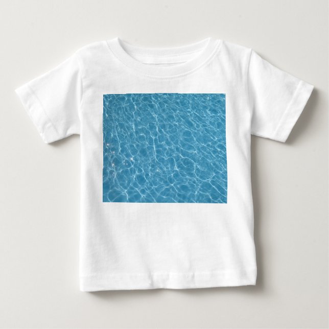 Bassäng2 Baby T-Shirt (Framsida)