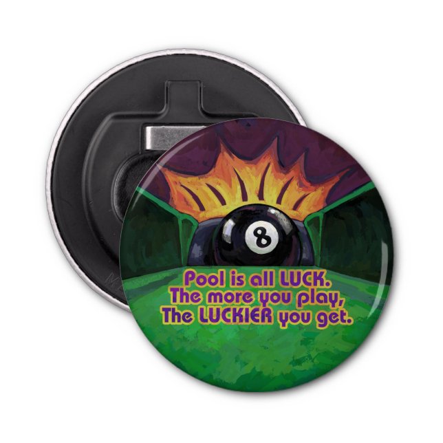 Bassäng är Tur Flasköppnare (Framsidan)