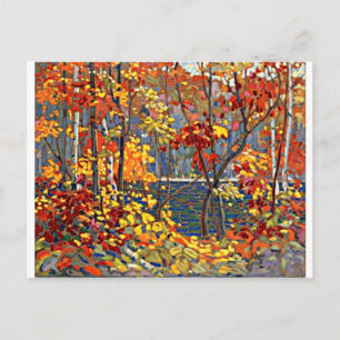 Bassäng av Tom Thomson Postcard Vykort