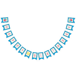 Bassäng Beach Boll-veckodag i Beach-Party Vimplar