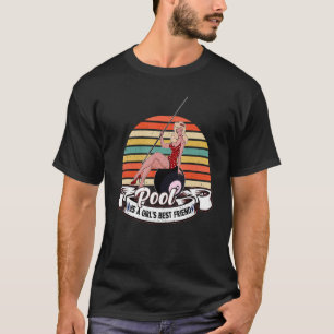 Bassäng Billiard Player 8 Boll Bassäng är en av de T Shirt