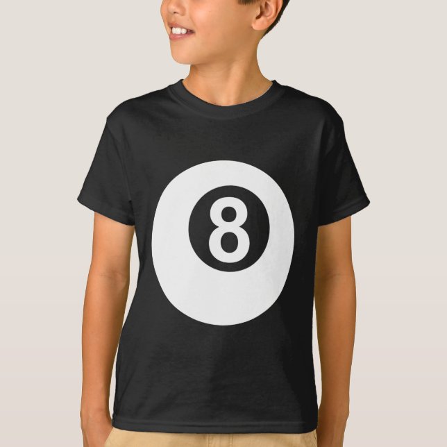 Bassäng Billiards 8 LL T Shirt (Framsida)