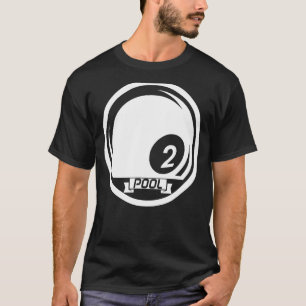 Bassäng Billiards Boll Billiard Cue Sports Snooker T Shirt