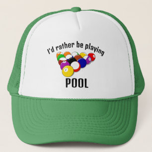 Bassäng Billiards Design Hat Keps